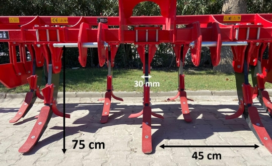 Ideal Tine Structure for Deep Cultivation